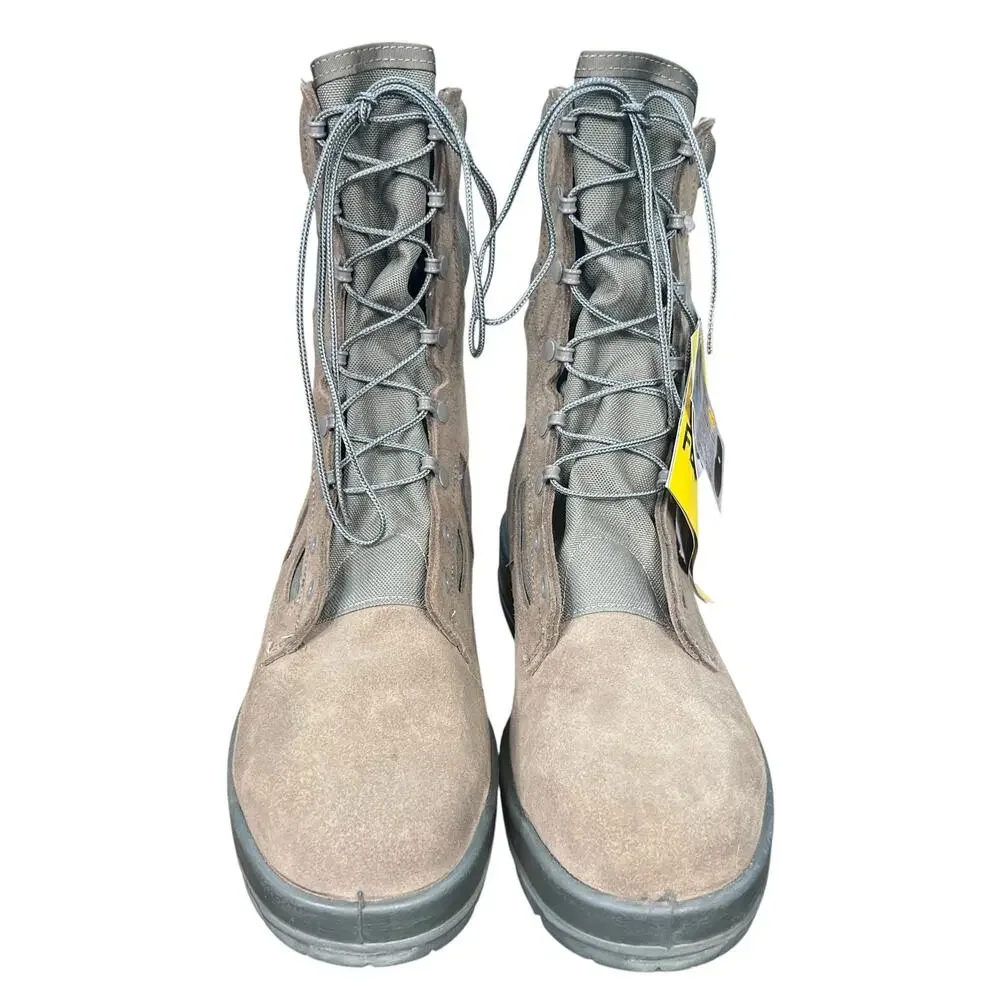 NWT Belleville 600 ST Sage Green Wide Steel Toe Combat Boots Size 11 W